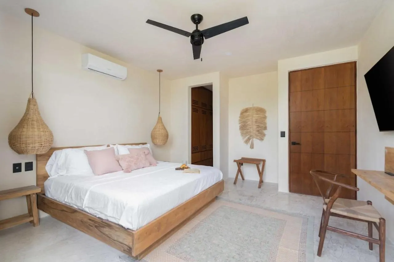 Daire Itza Maya Beach Club Access Tulum Meksika