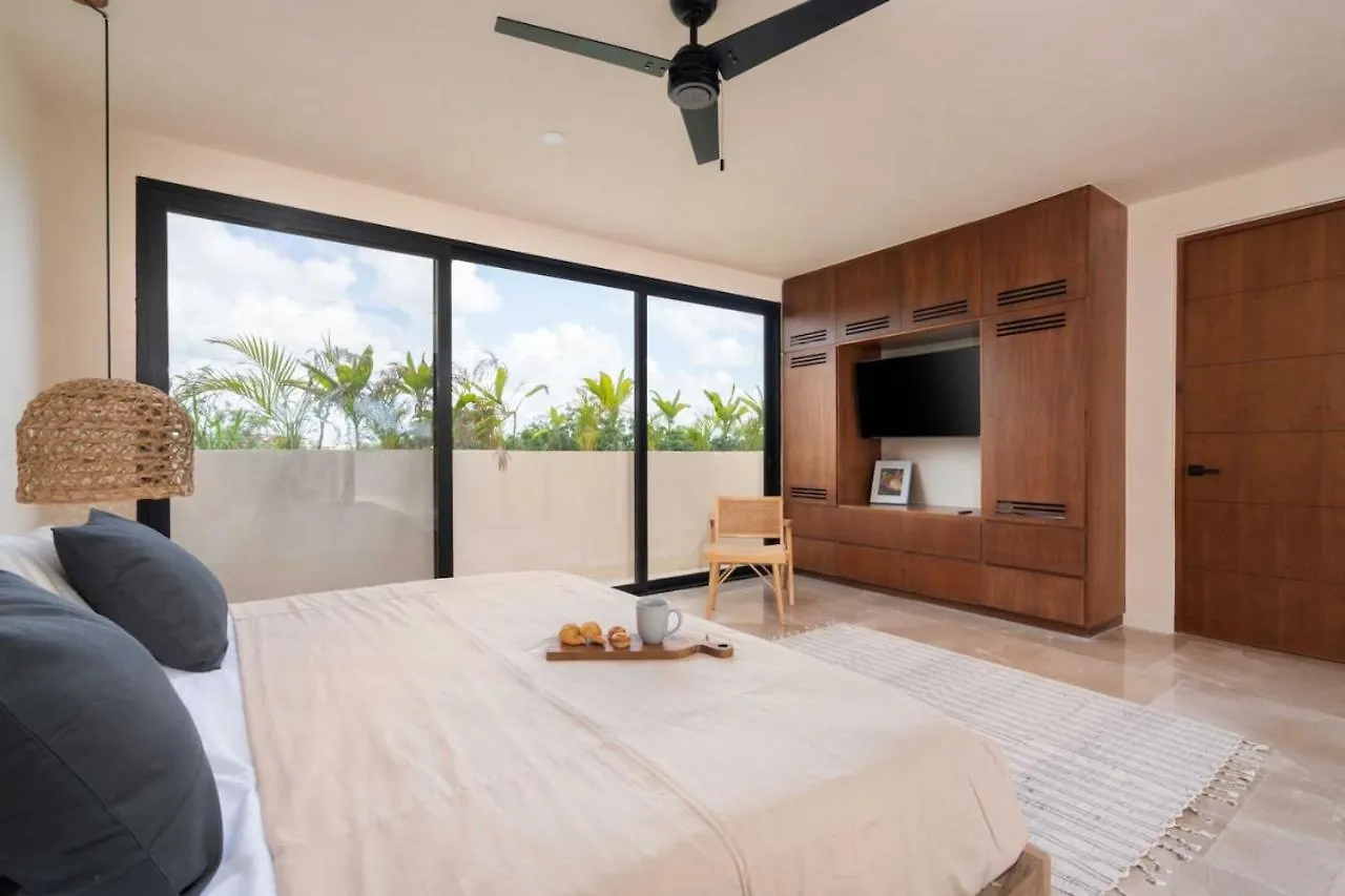 Daire Itza Maya Beach Club Access Tulum Meksika